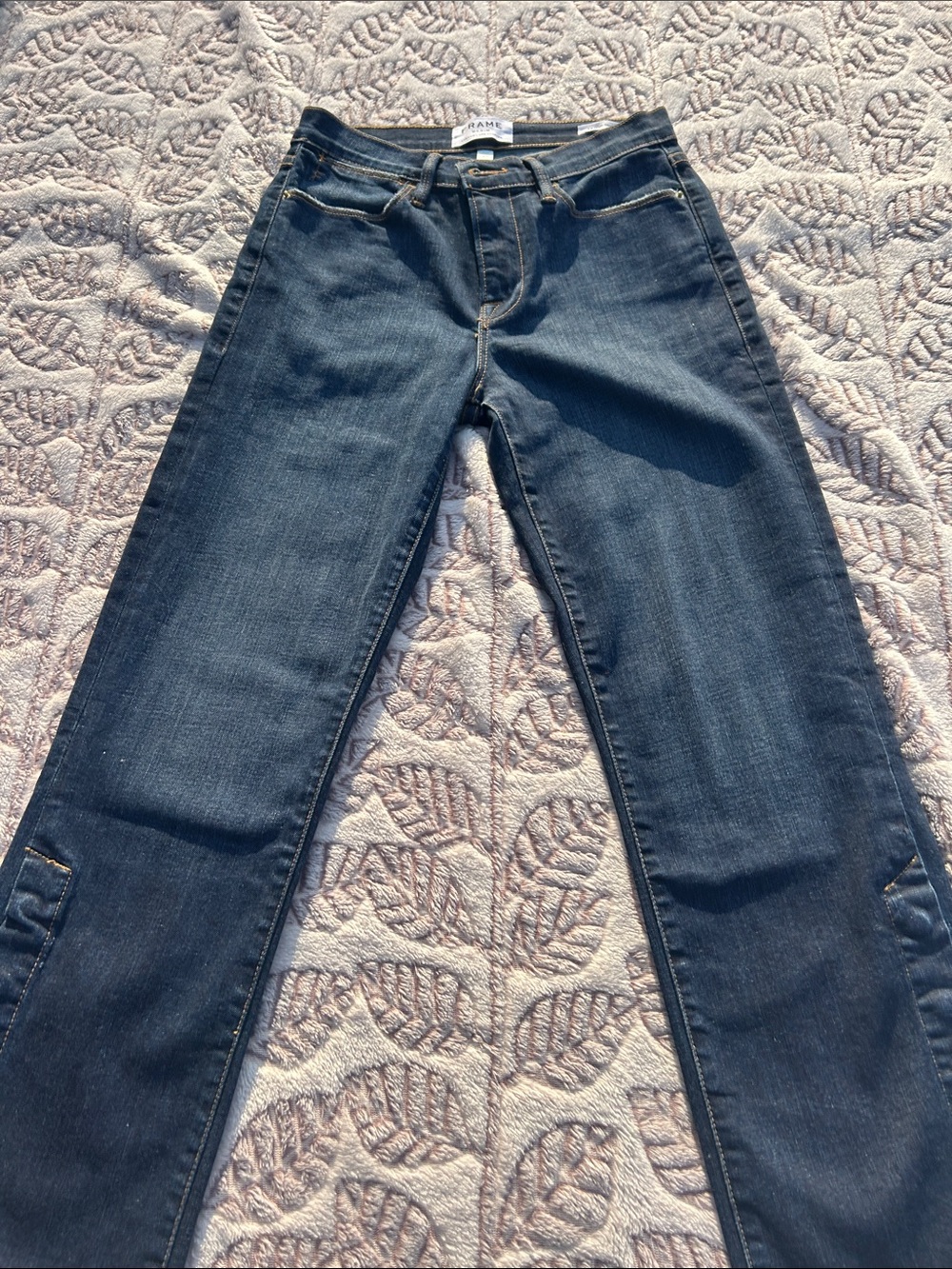 Women’s size 26Frame Denim Dark Blue Flare Jeans
